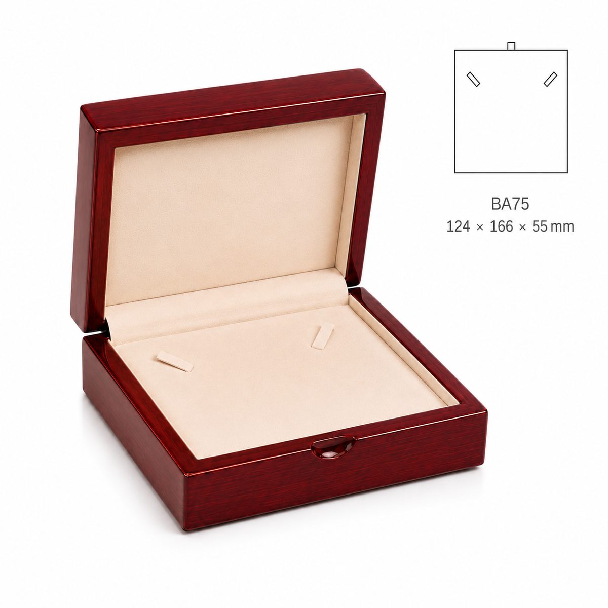 Chaton BA75 (124 × 166 × 55 mm)
