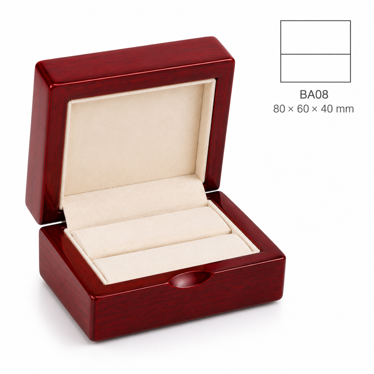 Chaton BA08 (80 × 60 × 40 mm)